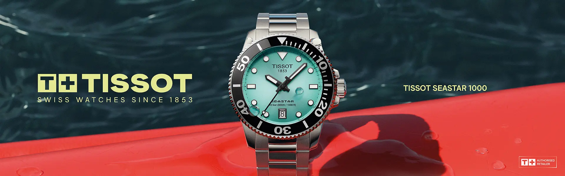 Tissot — Swiss watches since 1853. Tissot Seastar 1000. Autoryzowany sprzedawca Tissot.