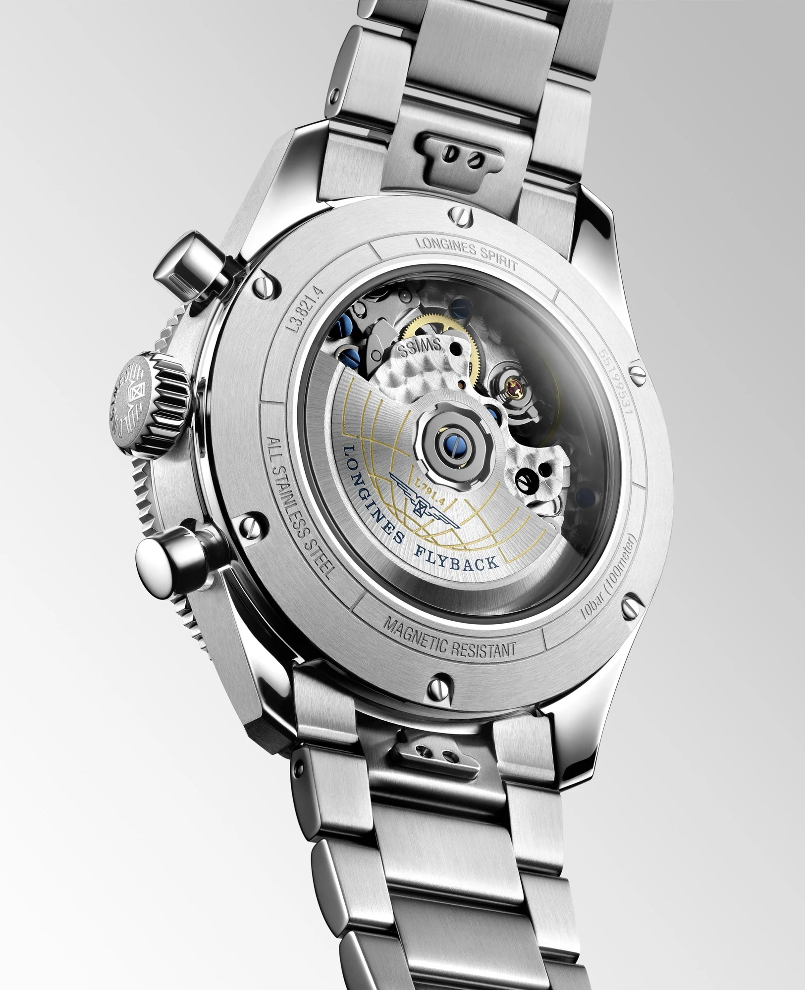 Longines Spirit Flyback L3.821.4.53.6, zdjęcie 7 z 9