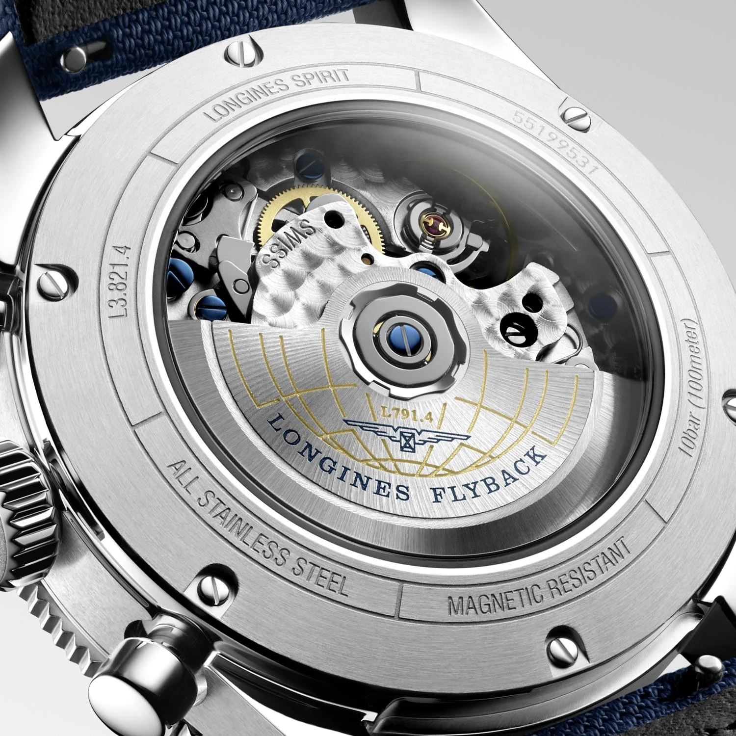 Longines Spirit Flyback L3.821.4.93.2, zdjęcie 6 z 9