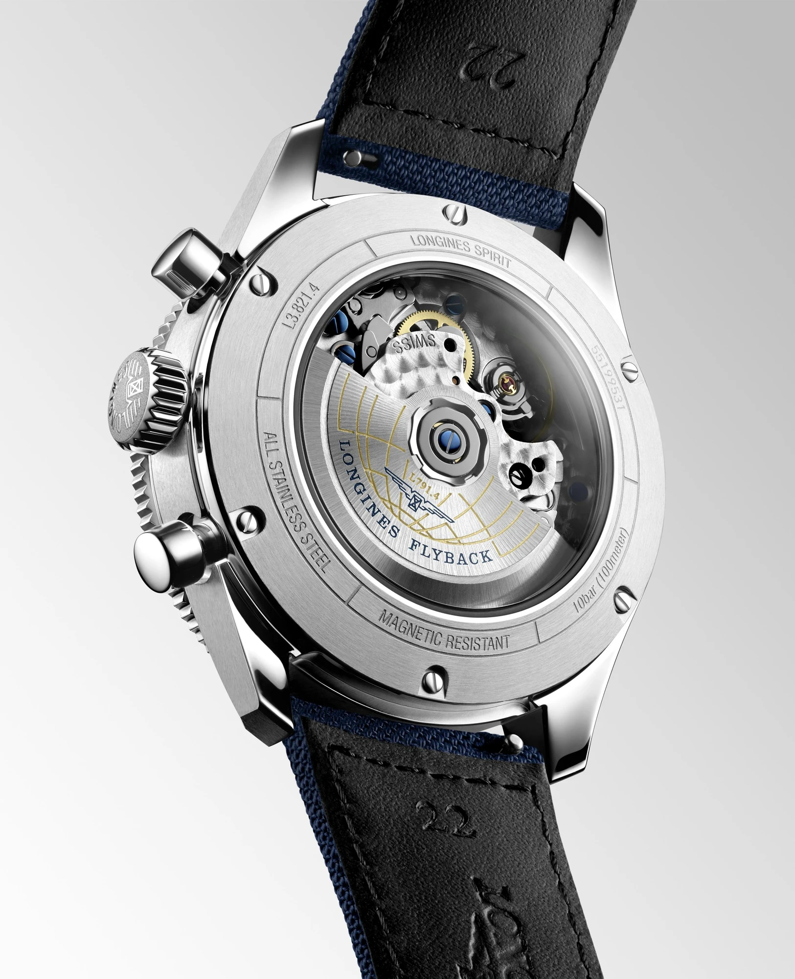 Longines Spirit Flyback L3.821.4.93.2, zdjęcie 7 z 9