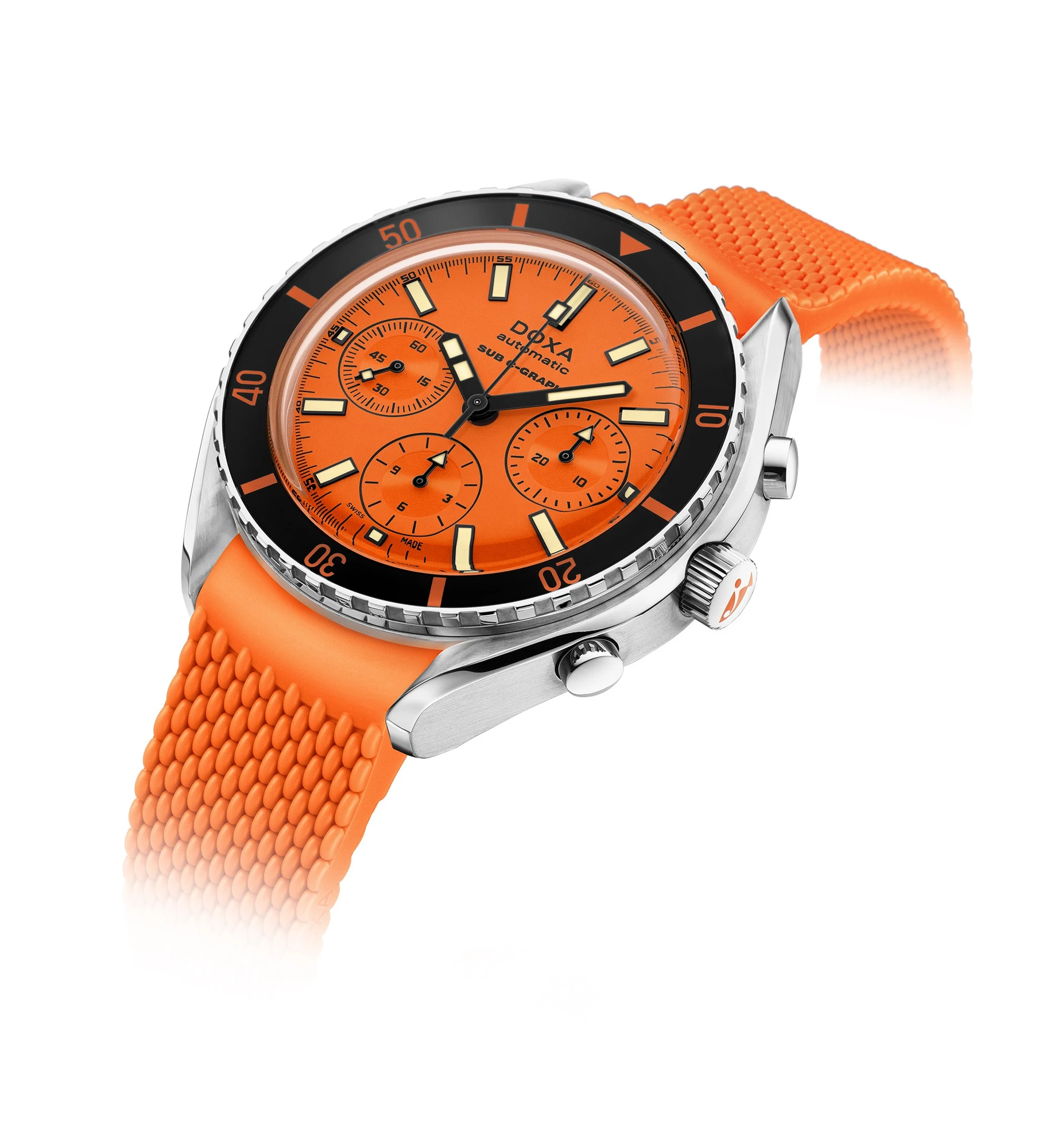 DOXA SUB 200 C-GRAPH Professional Diver 798.10.351.21, zdjęcie 2 z 4