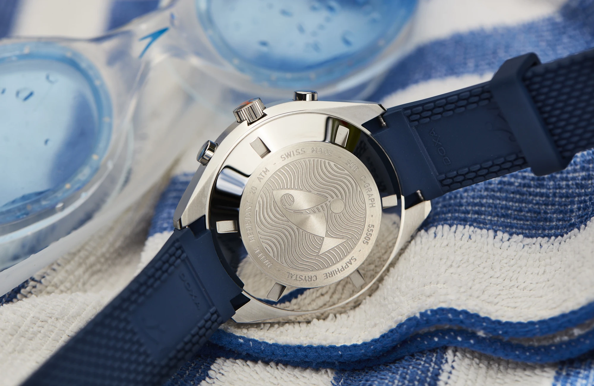 DOXA SUB 200 C-GRAPH Caribbean Diver 798.10.201.32, zdjęcie 4 z 6