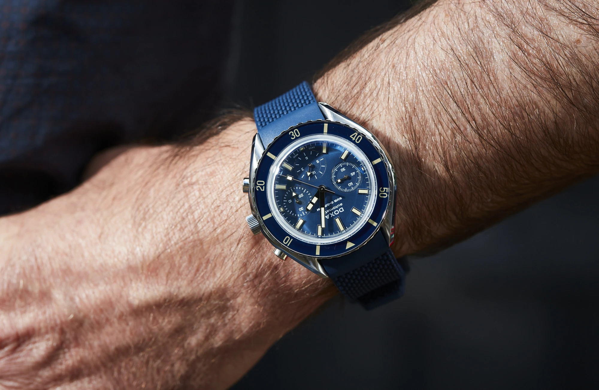 DOXA SUB 200 C-GRAPH Caribbean Diver 798.10.201.32, zdjęcie 5 z 6