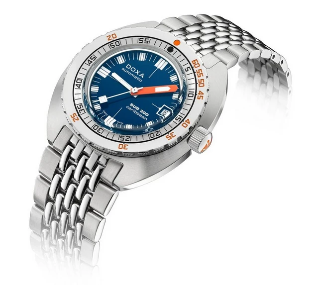 DOXA SUB 300 Caribbean Diver COSC Chronometer 821.10.201.10, zdjęcie 2 z 3