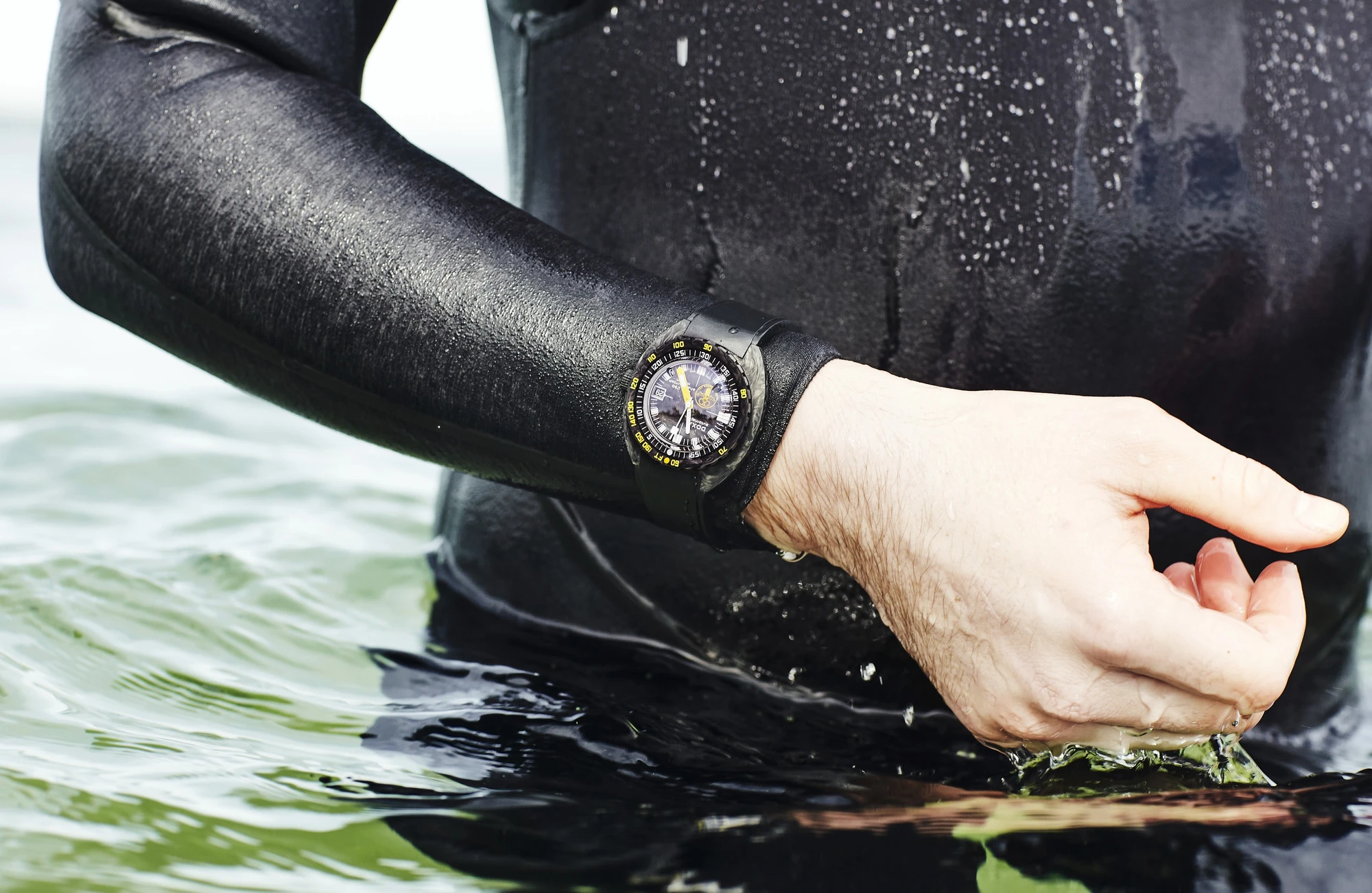 DOXA SUB 300 Carbon Aqua Lung US Divers Edition Sharkhunter Diver COSC Chronometer 822.70.101AQL.20, zdjęcie 5 z 8
