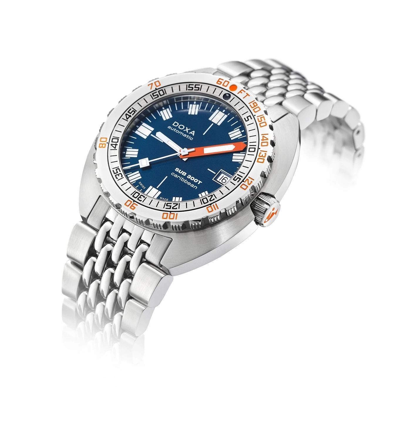 DOXA SUB 300T Caribbean Diver 840.10.201.10, zdjęcie 2 z 5
