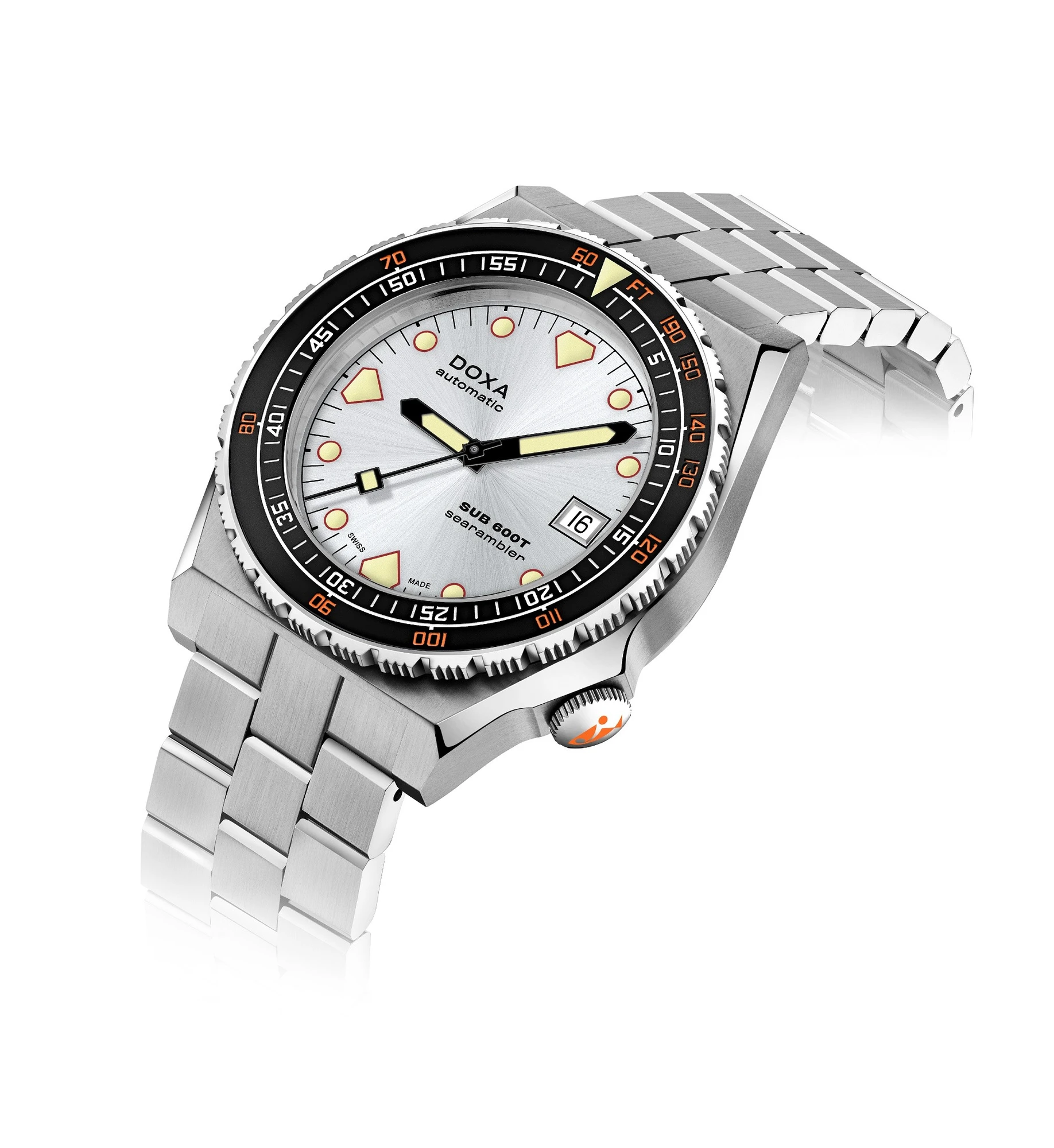 DOXA SUB 600T Searambler Diver Ceramic Bezel 861.10.021.10, zdjęcie 2 z 3