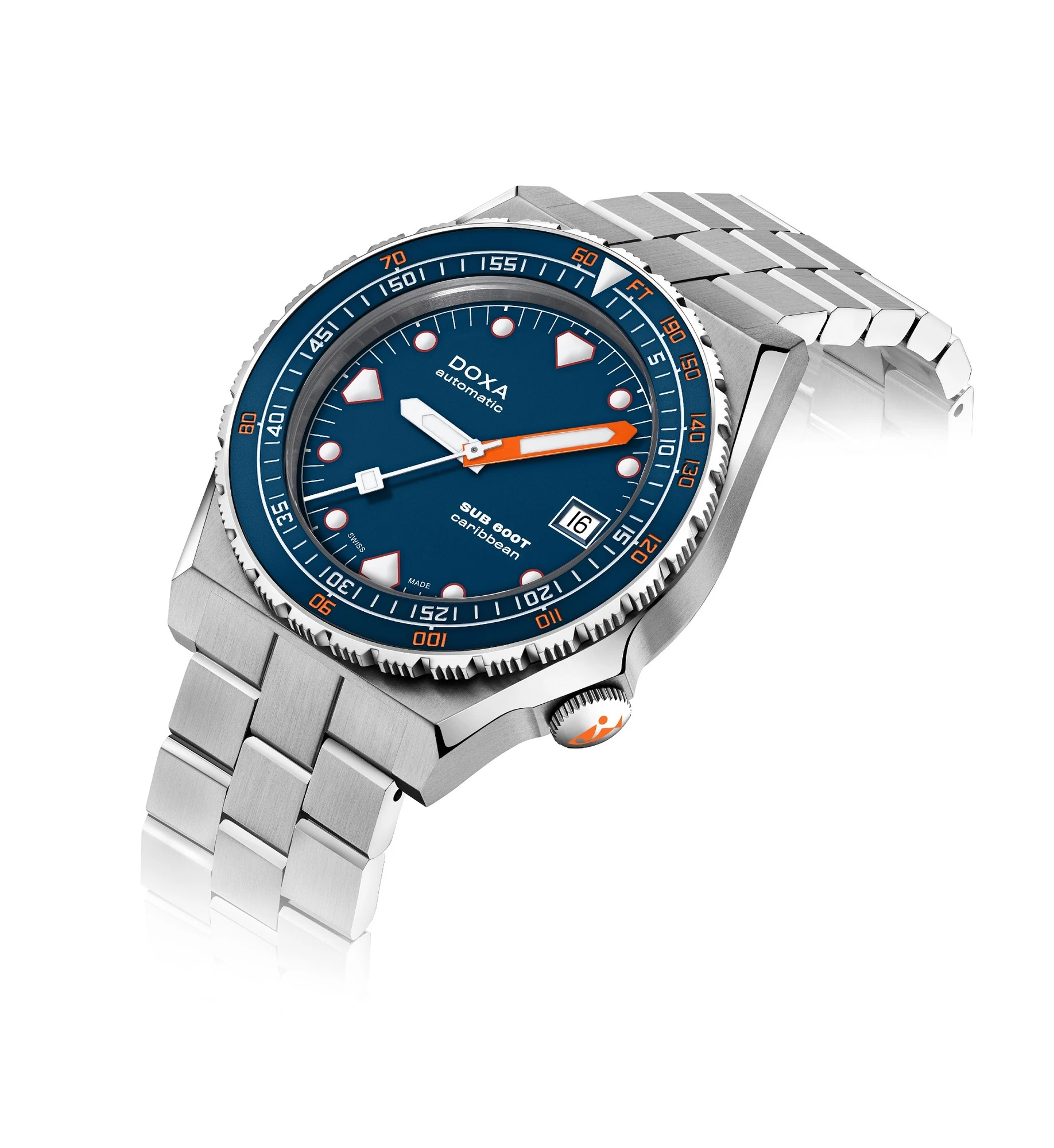 DOXA SUB 600T Caribbean Ceramic Bezel Diver 861.10.201.10, zdjęcie 2 z 3
