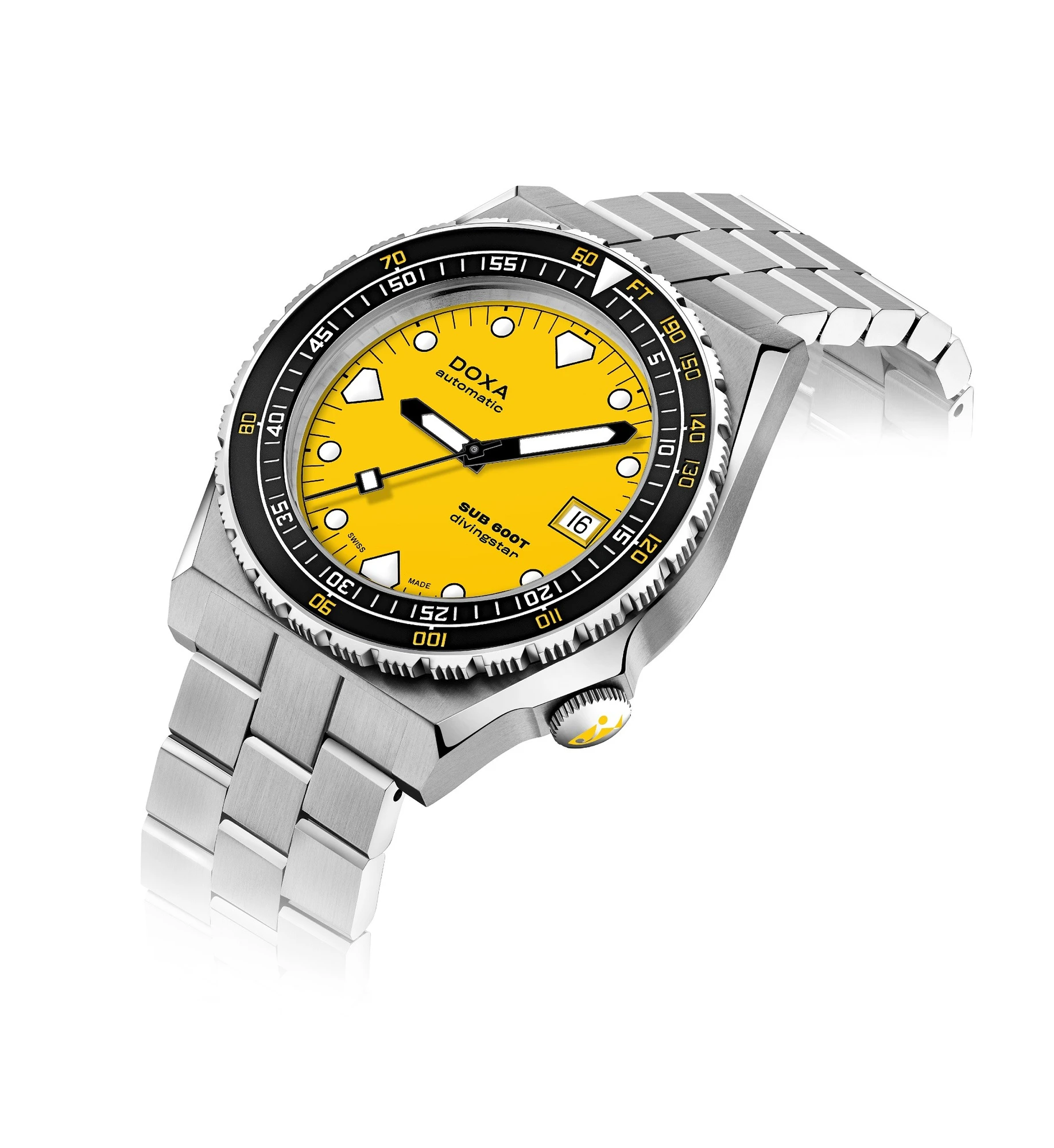 DOXA SUB 600T Divingstar Ceramic Bezel Diver 861.10.361.10, zdjęcie 2 z 3