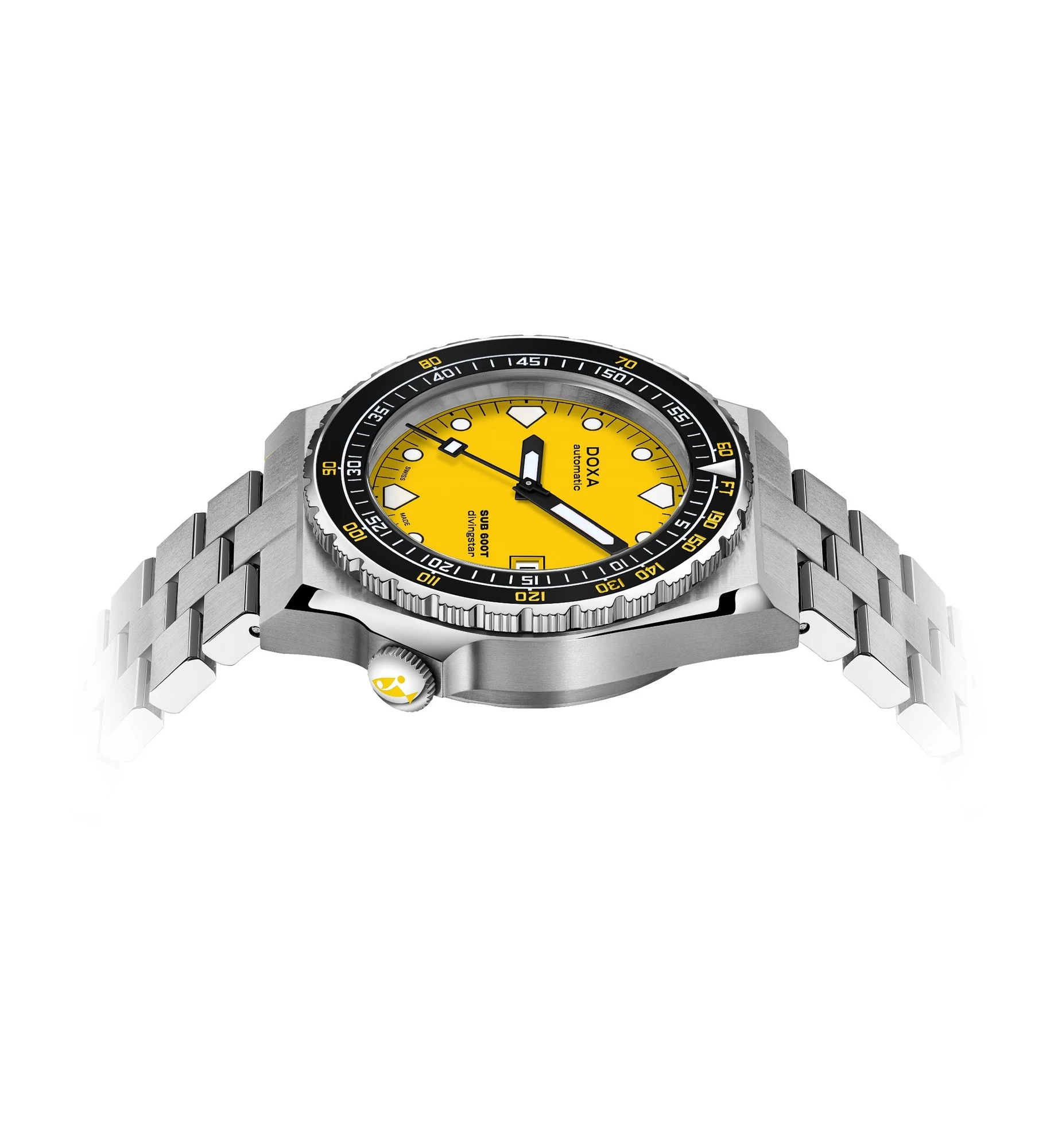DOXA SUB 600T Divingstar Ceramic Bezel Diver 861.10.361.10, zdjęcie 3 z 3