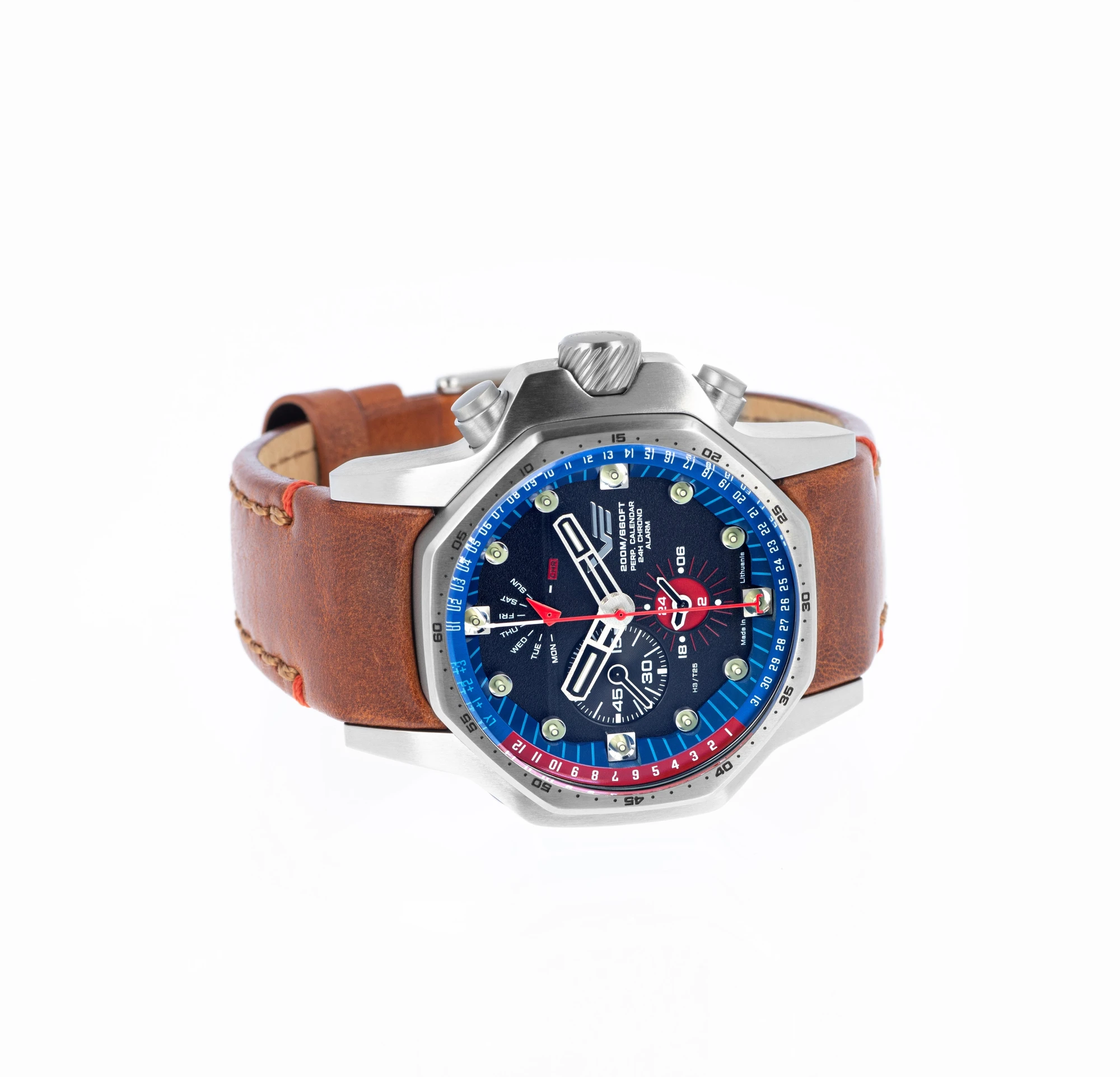 Vostok Europe Atomic Age Oppenheimer Line Multifunction YM86-640A696, zdjęcie 4 z 6