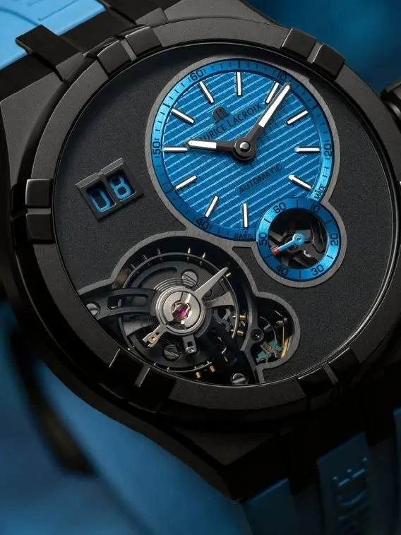 Maurice Lacroix Aikon Master Grand Date Open-Heart AI6118-DLB0J-430-H, zdjęcie 3 z 4