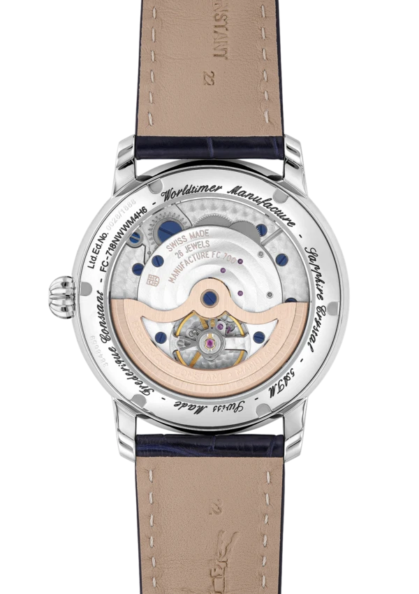 Frederique Constant Worldtimer Manufacture FC-718NWWM4H6, zdjęcie 3 z 4