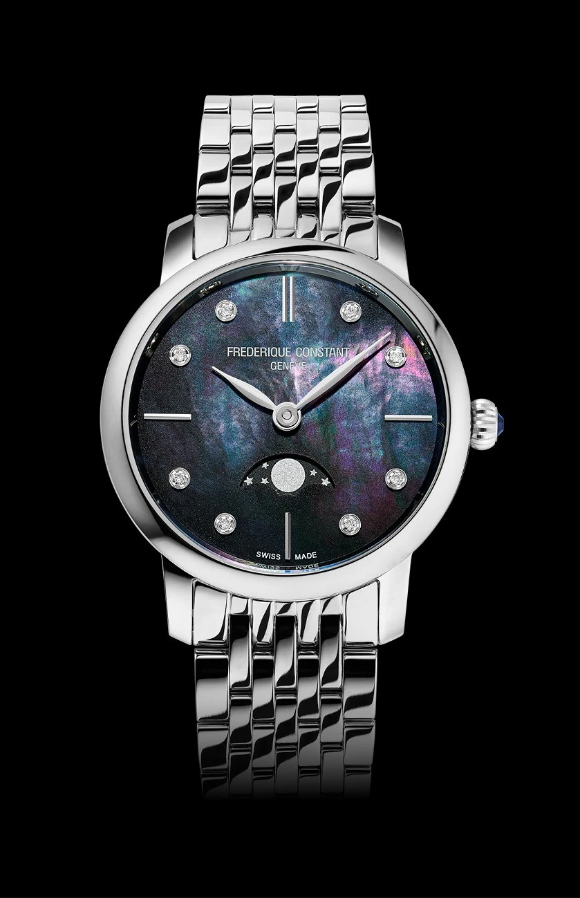 Frederique Constant Slimline Moonphase FC-206MPBD1S6B, zdjęcie 2 z 5