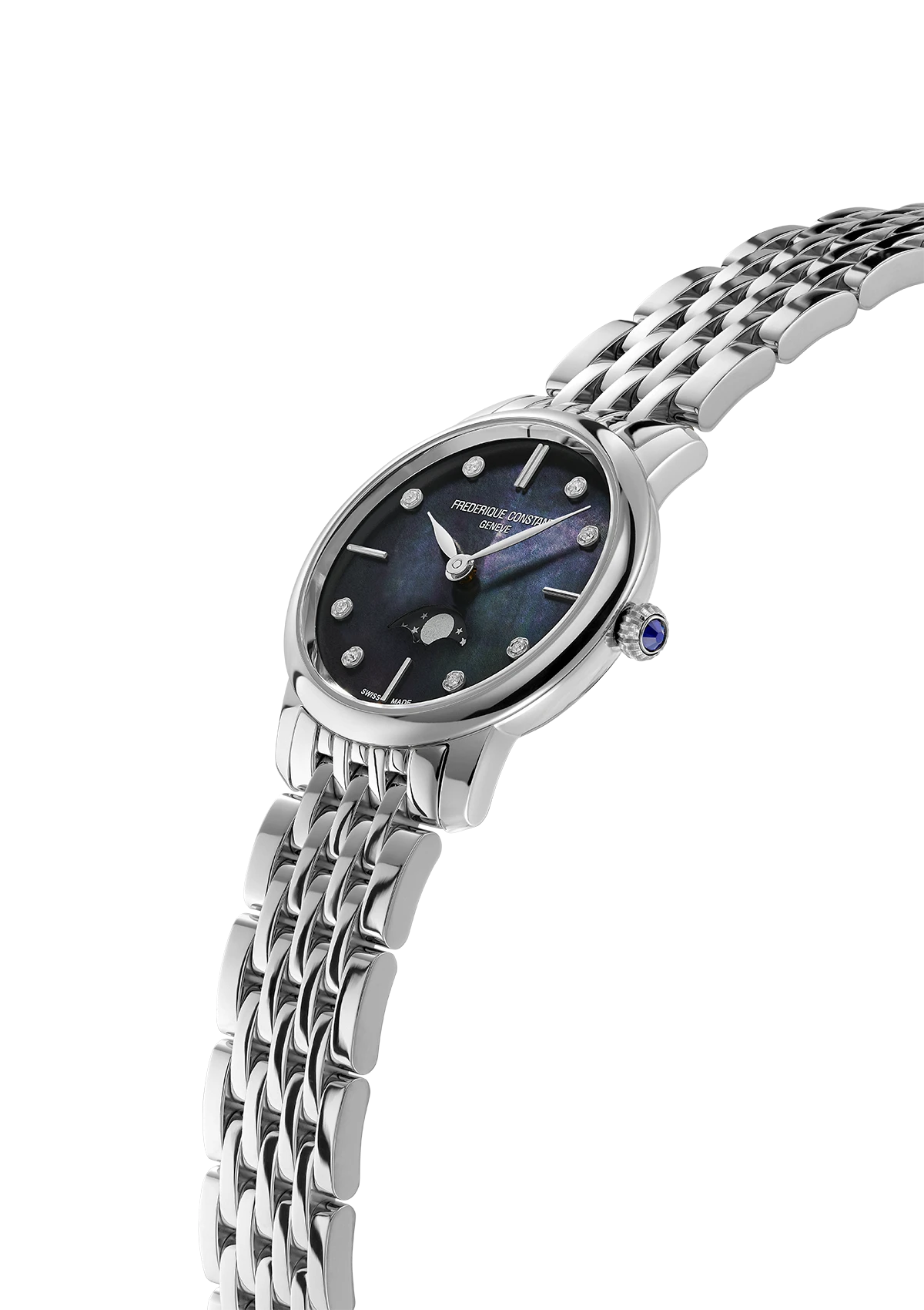 Frederique Constant Slimline Moonphase FC-206MPBD1S6B, zdjęcie 3 z 5