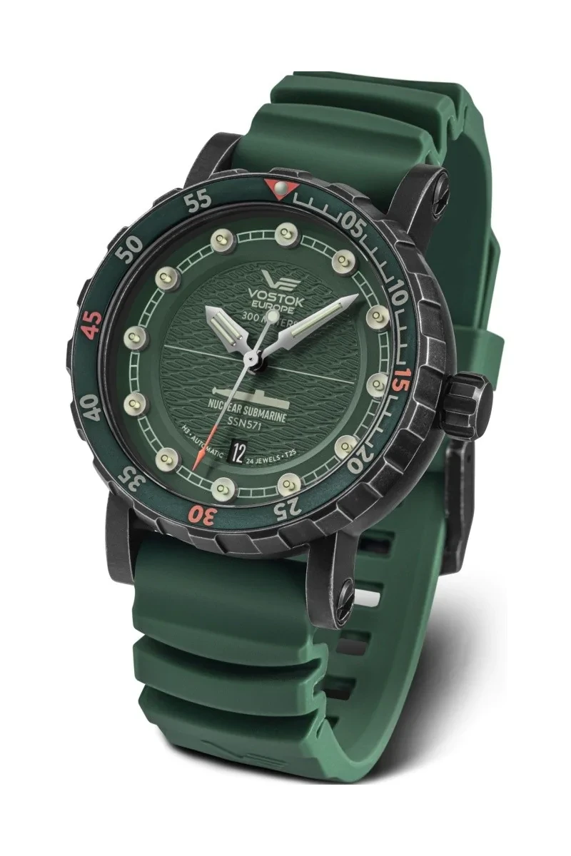 Vostok Europe Nuclear Submarine Automatic NH35A-571F608, zdjęcie 2 z 3