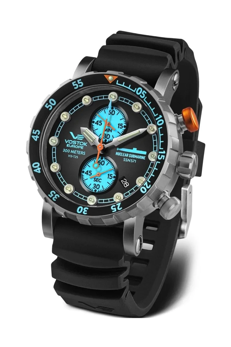 Vostok Europe Nuclear Submarine Chrono VK61-571H614, zdjęcie 2 z 3