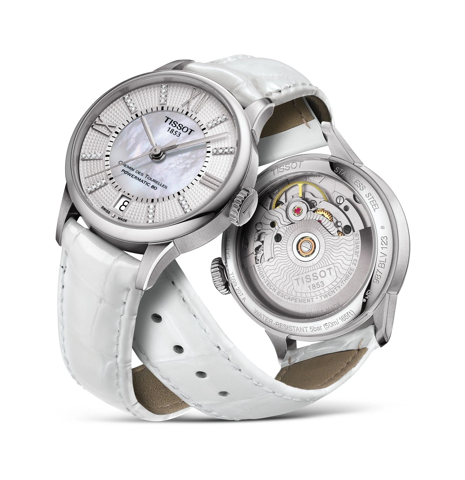 Tissot Chemin Des Tourelles Powermatic 80 Lady T099.207.16.116.00, zdjęcie 2 z 4