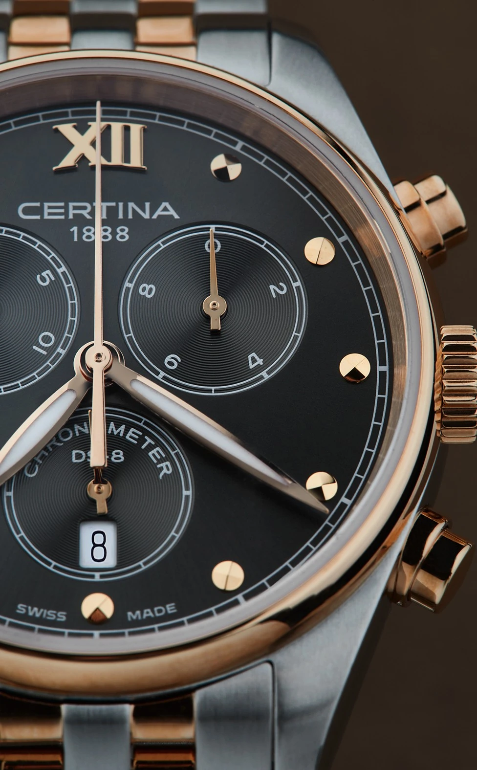 Certina DS-8 Chronograph Lady C033.234.22.088.00, zdjęcie 6 z 9