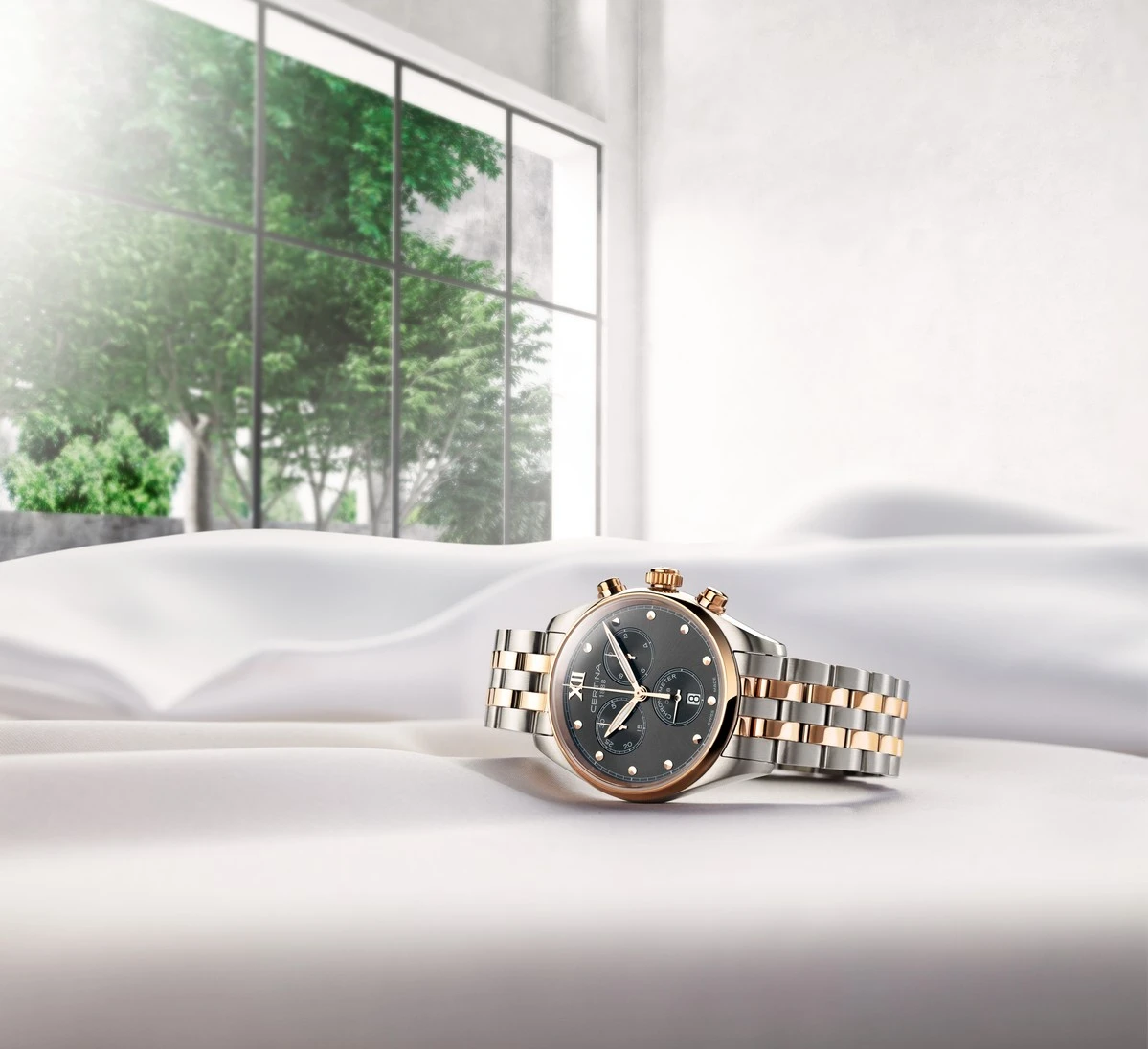 Certina DS-8 Chronograph Lady C033.234.22.088.00, zdjęcie 7 z 9