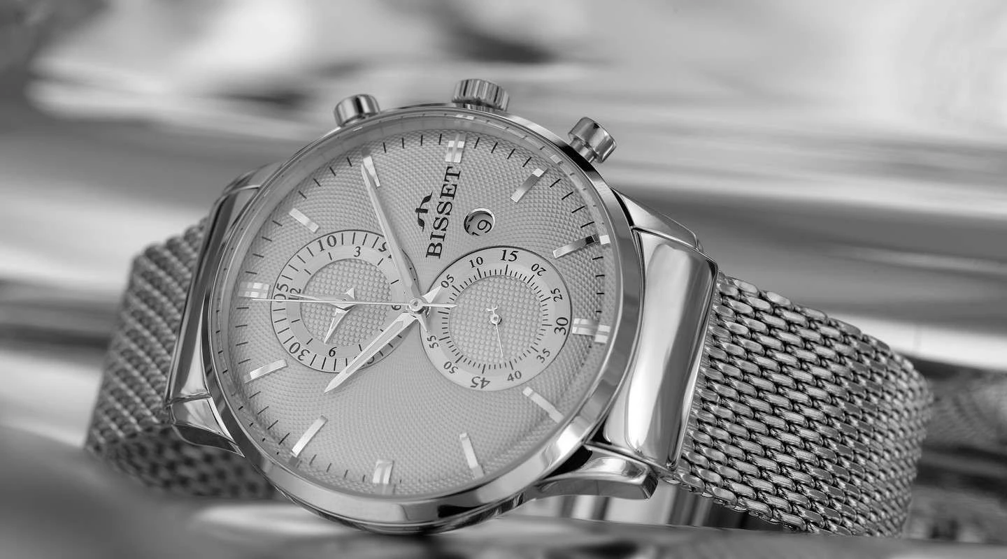 Bisset Chrono Date BSDD88SISX05AX, zdjęcie 2 z 3
