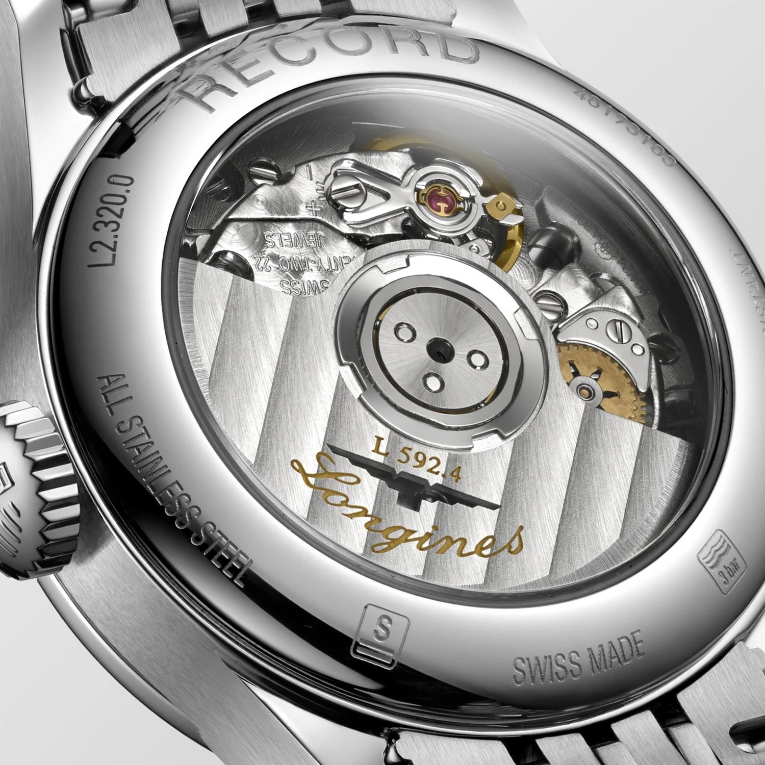 Longines Record L2.320.4.11.6, zdjęcie 7 z 10