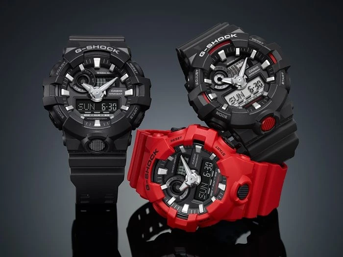 Casio G-SHOCK GA-700-1BER, zdjęcie 2 z 11