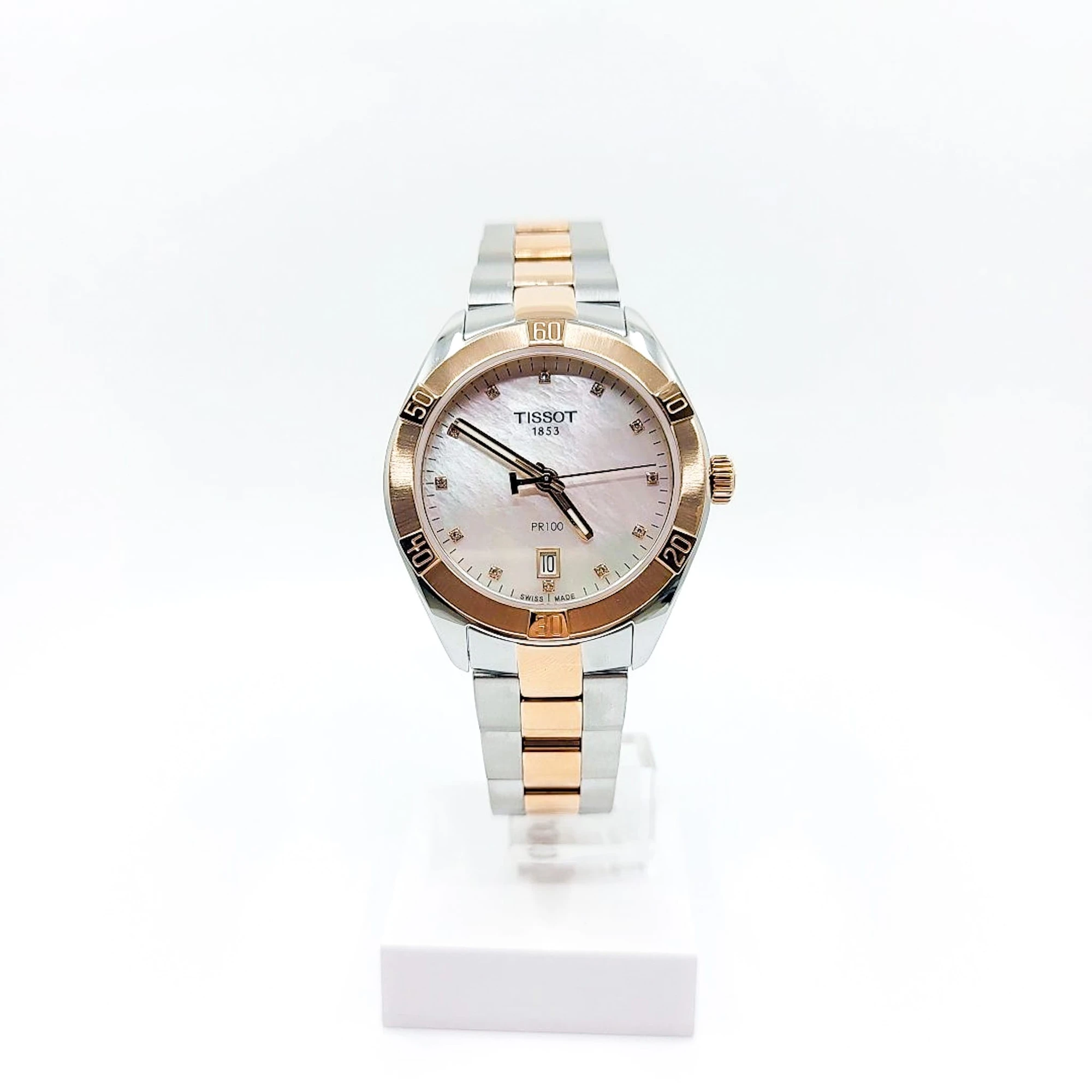 Tissot PR 100 Sport Chic Lady T101.910.22.116.00, zdjęcie 4 z 7