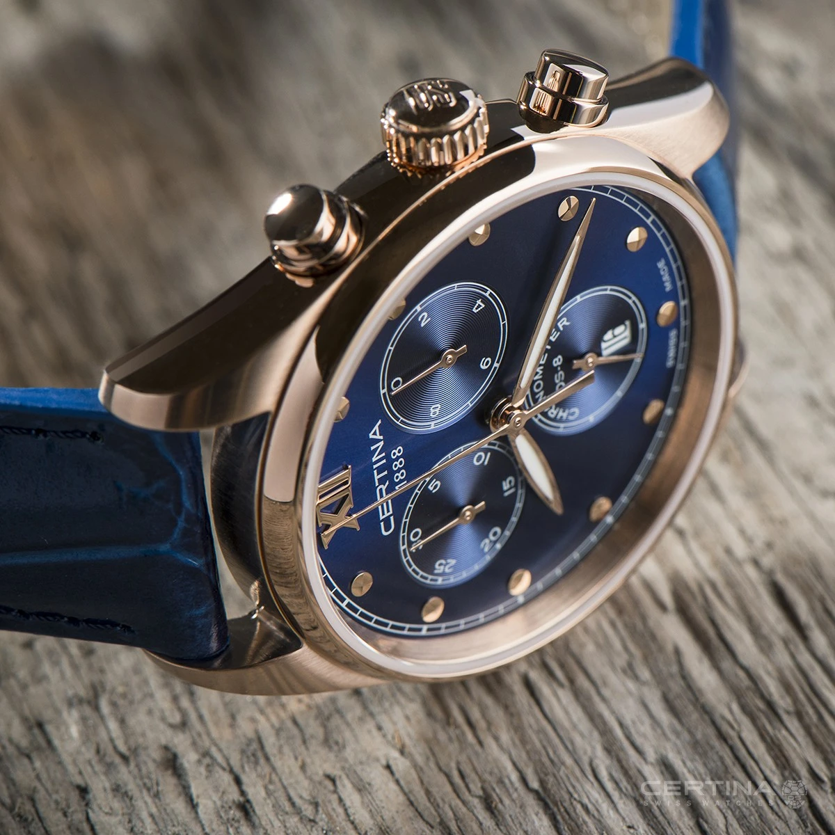 Certina DS-8 Lady Chronograph COSC C033.234.36.048.00, zdjęcie 4 z 8
