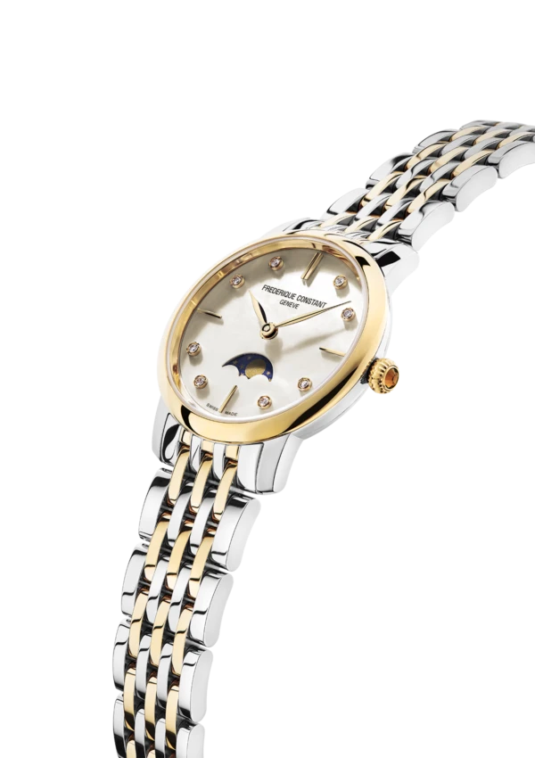 Frederique Constant Slimline Moonphase FC-206MPWD1S3B, zdjęcie 2 z 4
