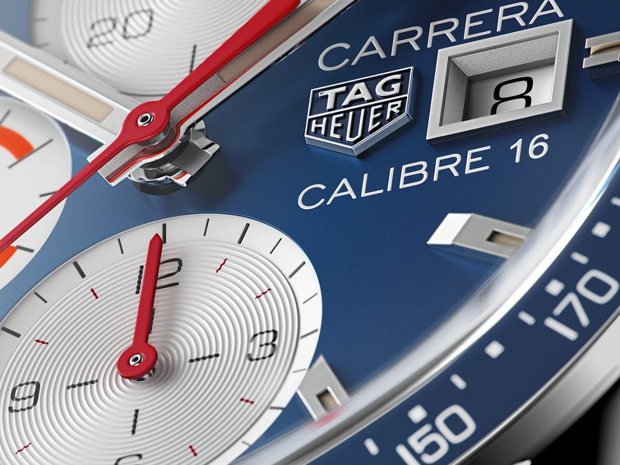 TAG Heuer Carrera Automatic Chrono Calibre 16 CV201AR.BA0715, zdjęcie 2 z 6