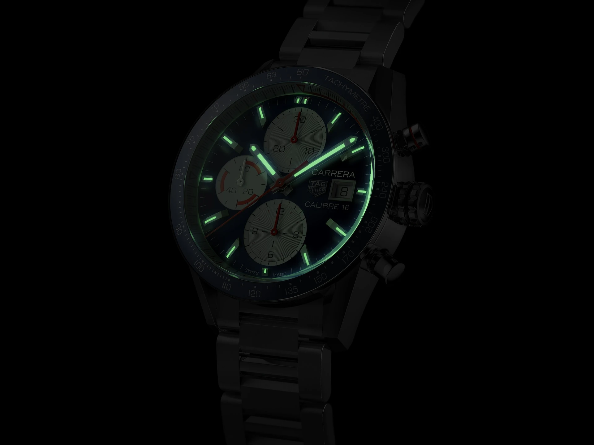 TAG Heuer Carrera Automatic Chrono Calibre 16 CV201AR.BA0715, zdjęcie 4 z 6