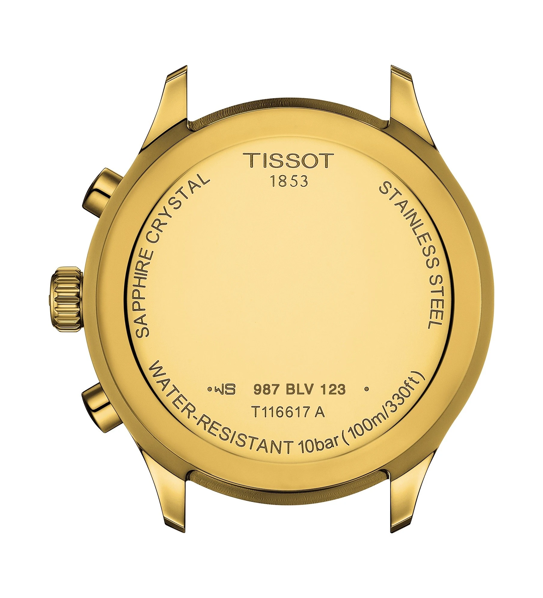 Tissot Chrono XL Classic Yellow Gold PVD T116.617.33.051.00, zdjęcie 3 z 5