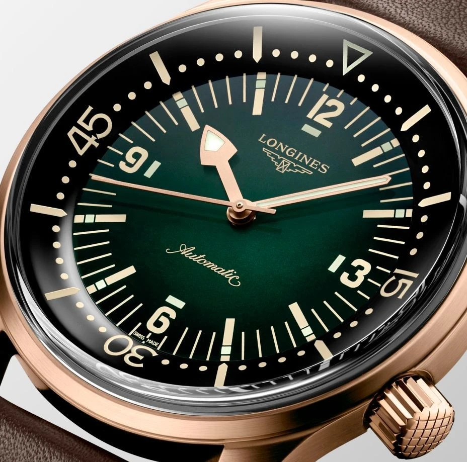 Longines Legend Diver Bronze L3.774.1.50.2, zdjęcie 5 z 17