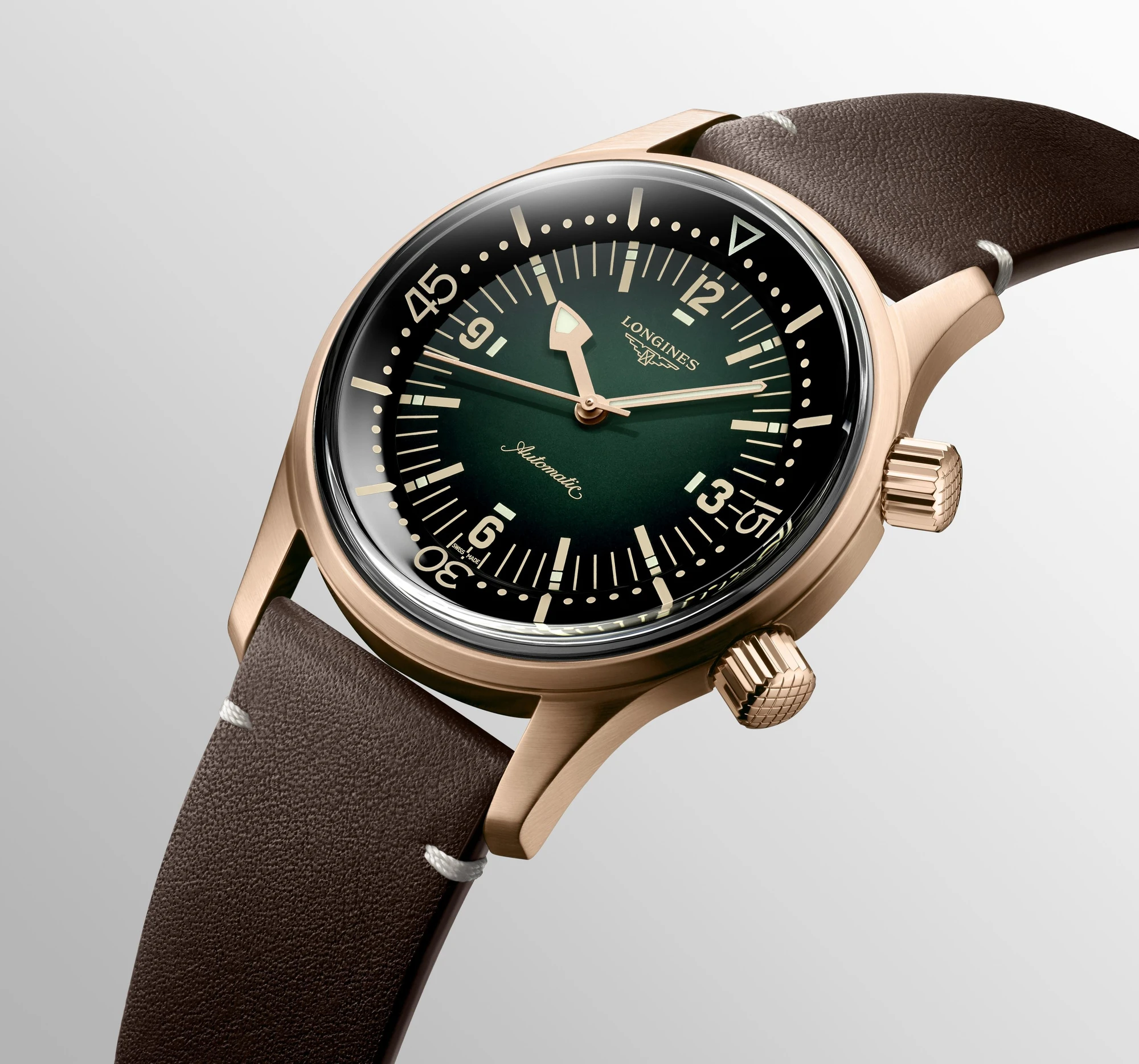 Longines Legend Diver Bronze L3.774.1.50.2, zdjęcie 6 z 17