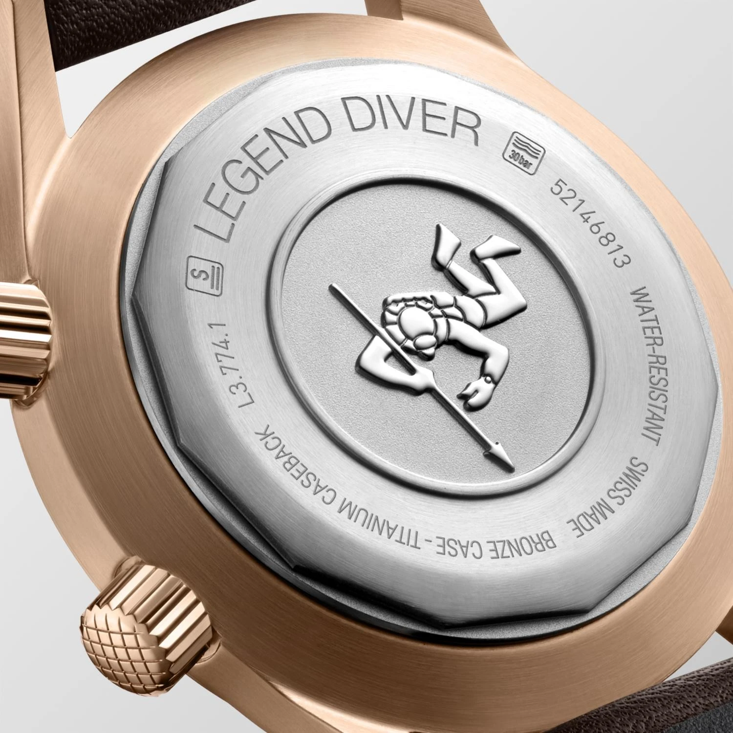 Longines Legend Diver Bronze L3.774.1.50.2, zdjęcie 10 z 17