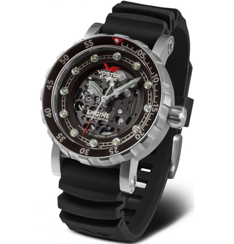 Vostok Europe Engine Skeleton Limited Edition Automatic NH72-571A646, zdjęcie 2 z 3