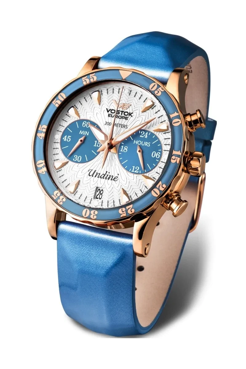 Vostok Europe Undine Chrono VK64-515B527, zdjęcie 3 z 7