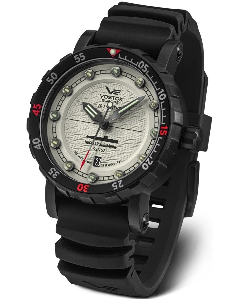 Vostok Europe Nuclear Submarine Automatic NH35A-571C607, zdjęcie 2 z 10