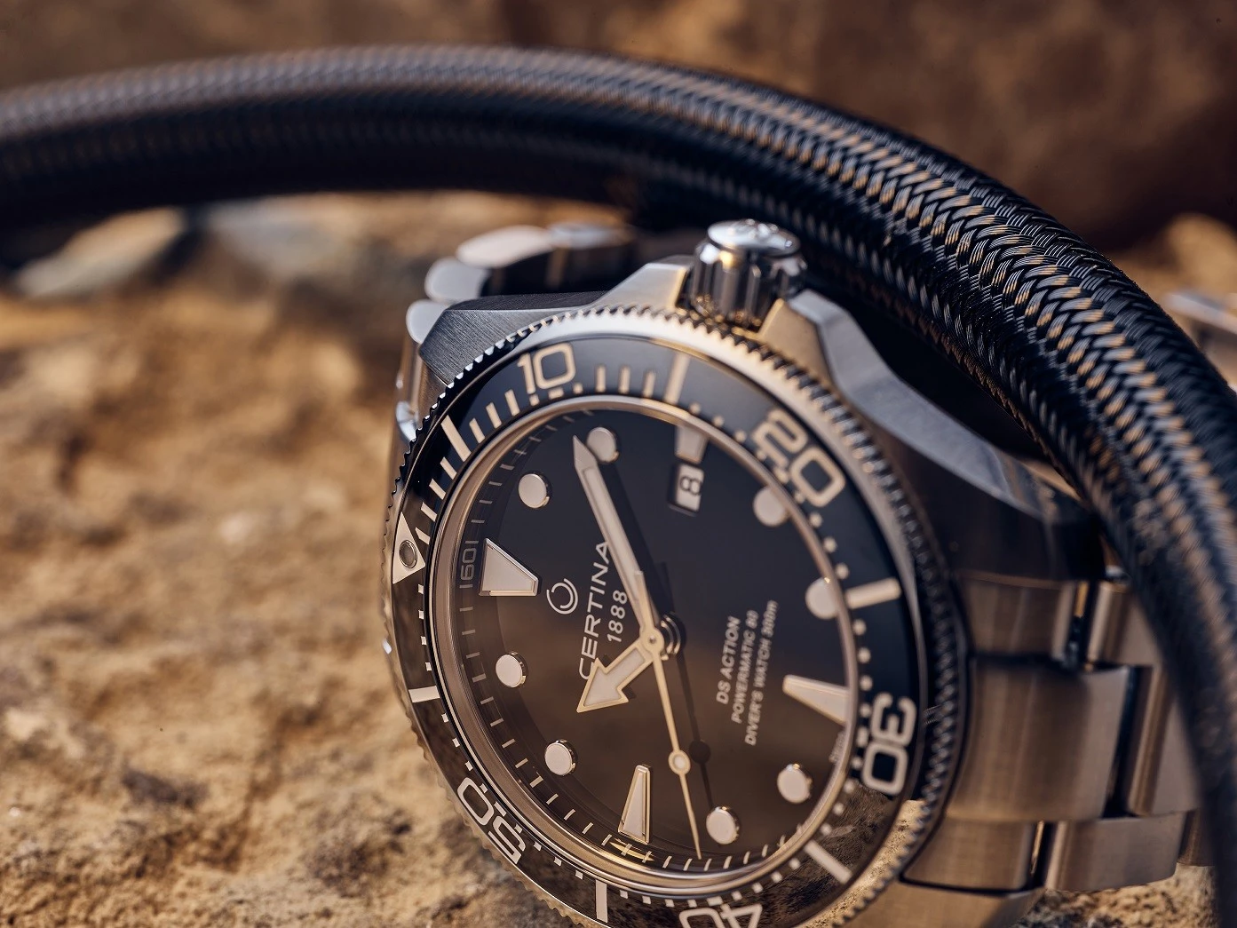 Certina DS Action Diver Powermatic 80 Ceramic C032.607.11.051.00, zdjęcie 2 z 7