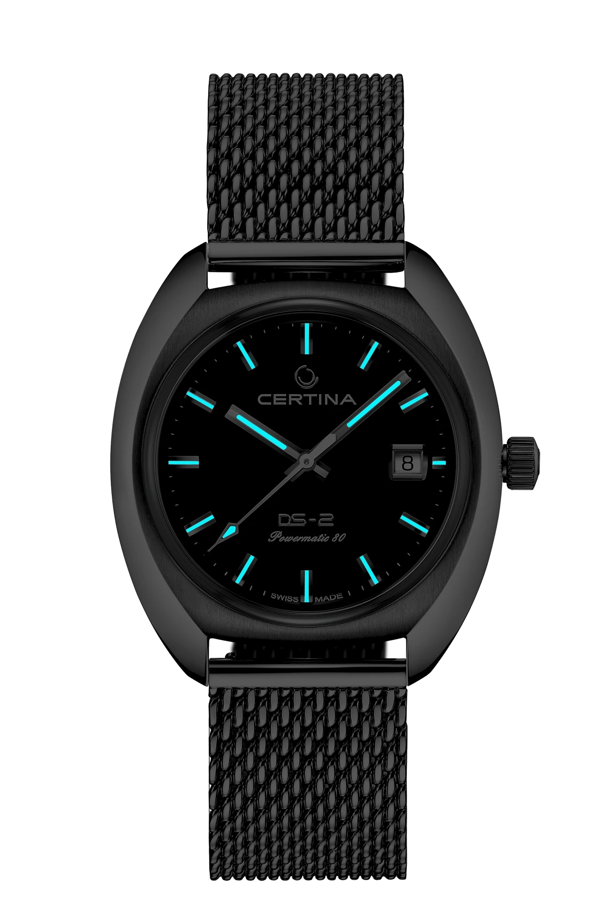 Certina DS-2 Powermatic 80 Black C024.407.11.051.00, zdjęcie 7 z 9