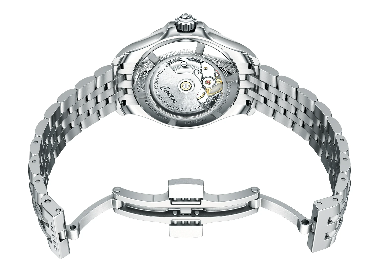 Certina DS Action Lady Powermatic 80 Diamonds C032.207.11.056.00, zdjęcie 3 z 7