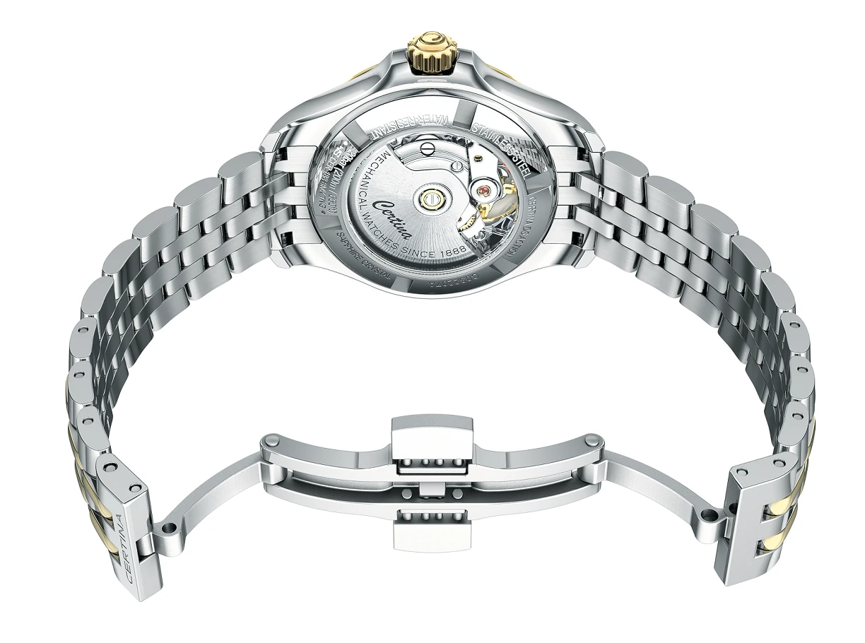 Certina DS Action Lady Powermatic 80 Diamonds C032.207.22.116.00, zdjęcie 4 z 6