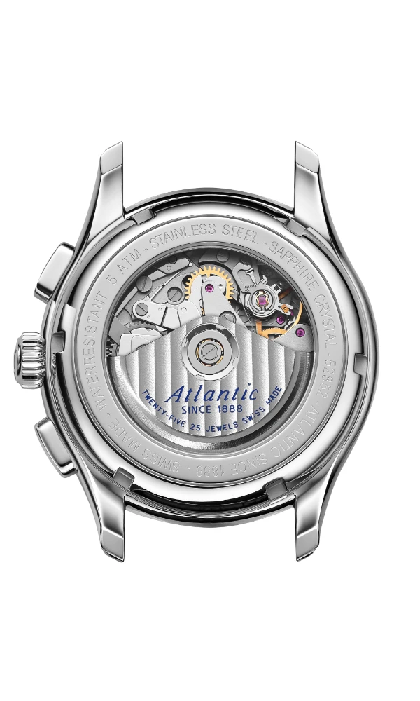 Atlantic Worldmaster 1888 Automatic Chronograph Day-Date Valjoux 52852.41.55R, zdjęcie 3 z 7