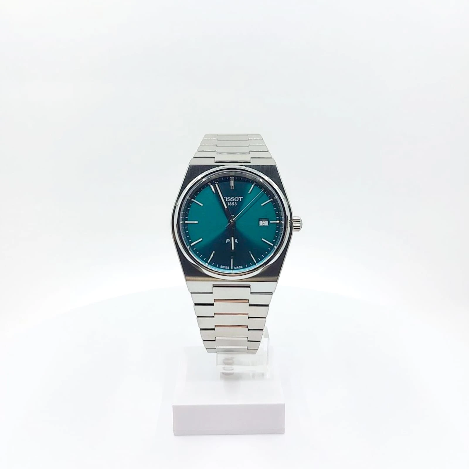Tissot PRX 40 Quartz Green T137.410.11.091.00, zdjęcie 4 z 7