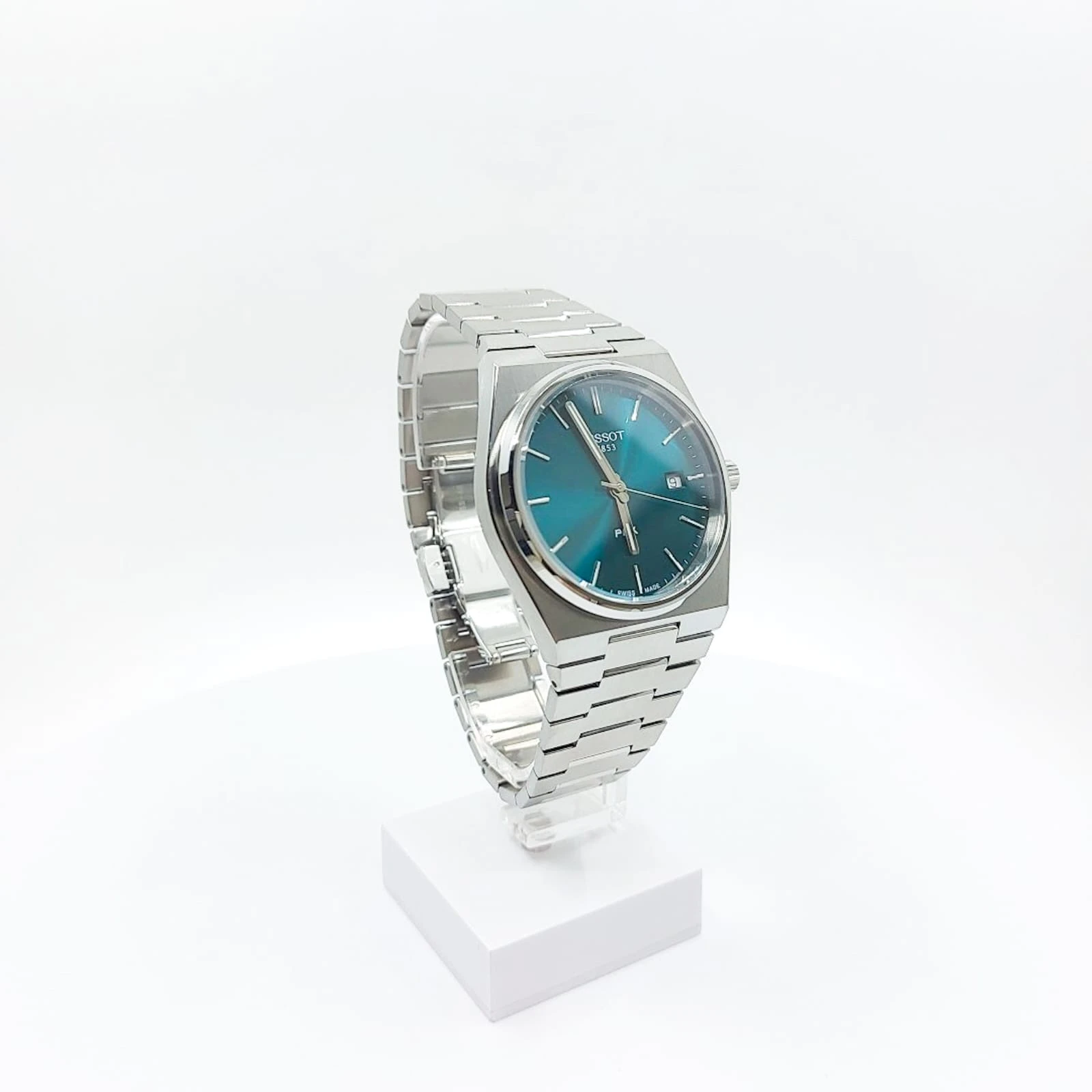 Tissot PRX 40 Quartz Green T137.410.11.091.00, zdjęcie 5 z 7