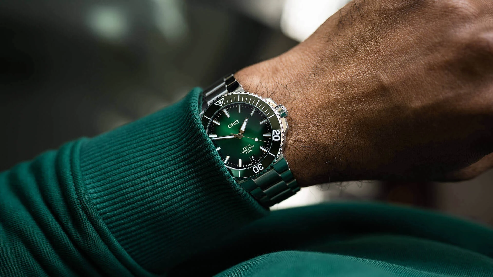 Oris Aquis II Date 01 733 7766 4157-07 8 22 05PEB, zdjęcie 2 z 6