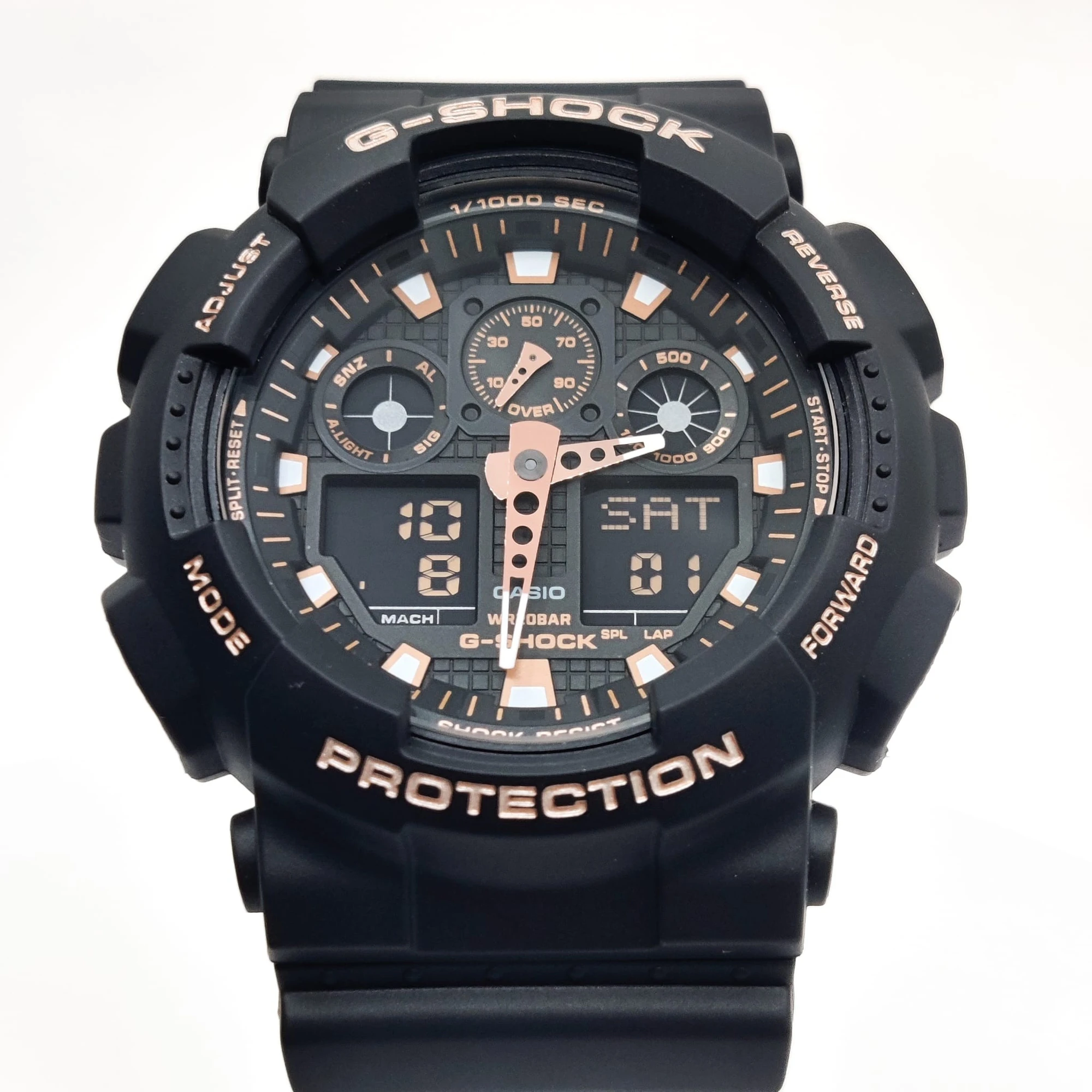 Casio G-SHOCK GA-100GBX-1A4ER, zdjęcie 3 z 10