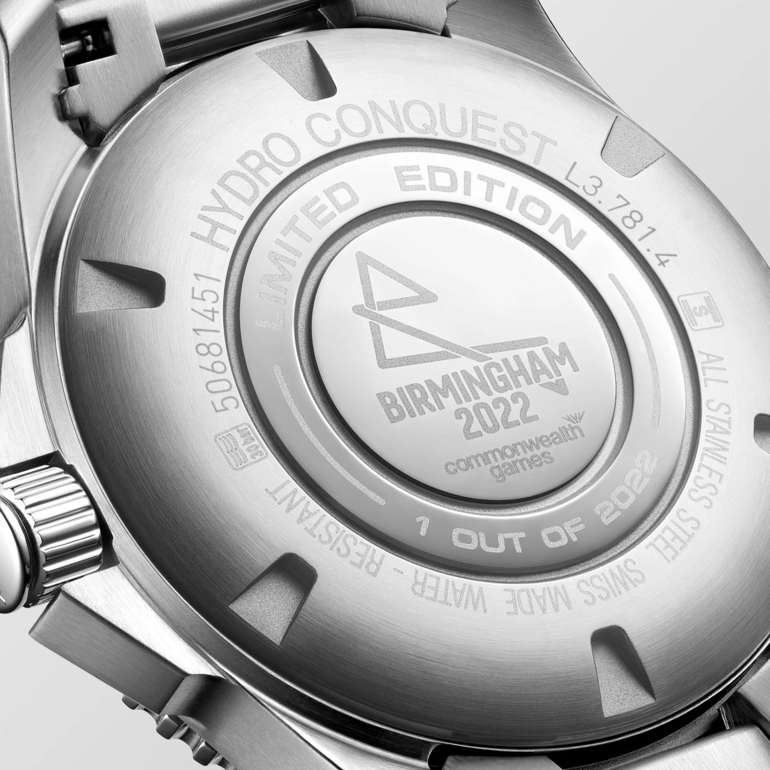 Longines HydroConquest Commonwealth Games Limited Edition L3.781.4.59.6, zdjęcie 7 z 10
