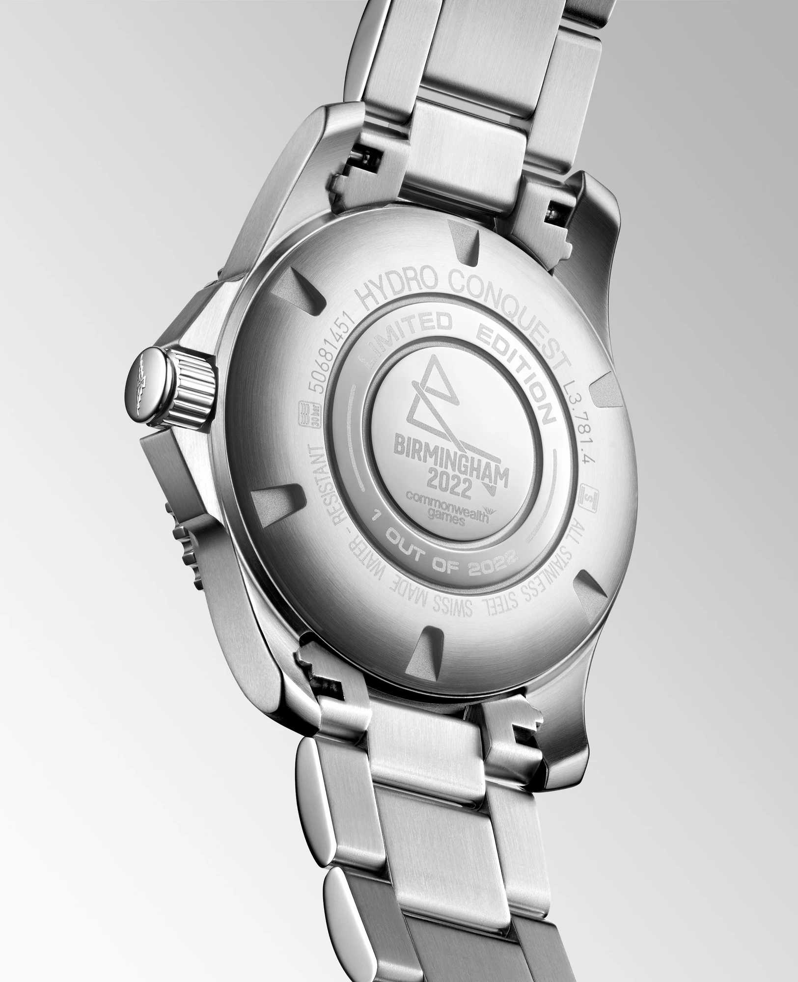 Longines HydroConquest Commonwealth Games Limited Edition L3.781.4.59.6, zdjęcie 8 z 10